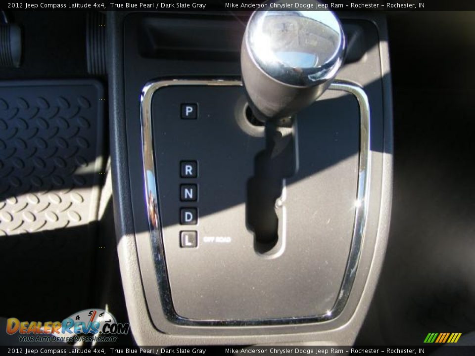 2012 Jeep Compass Latitude 4x4 True Blue Pearl / Dark Slate Gray Photo #17