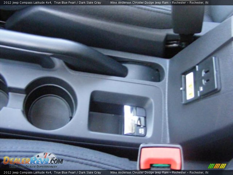2012 Jeep Compass Latitude 4x4 True Blue Pearl / Dark Slate Gray Photo #18