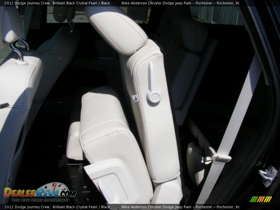 2012 Dodge Journey Crew Brilliant Black Crystal Pearl / Black Photo #21