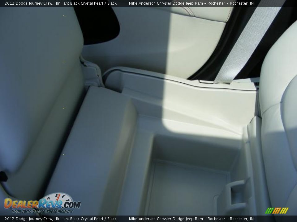 2012 Dodge Journey Crew Brilliant Black Crystal Pearl / Black Photo #35