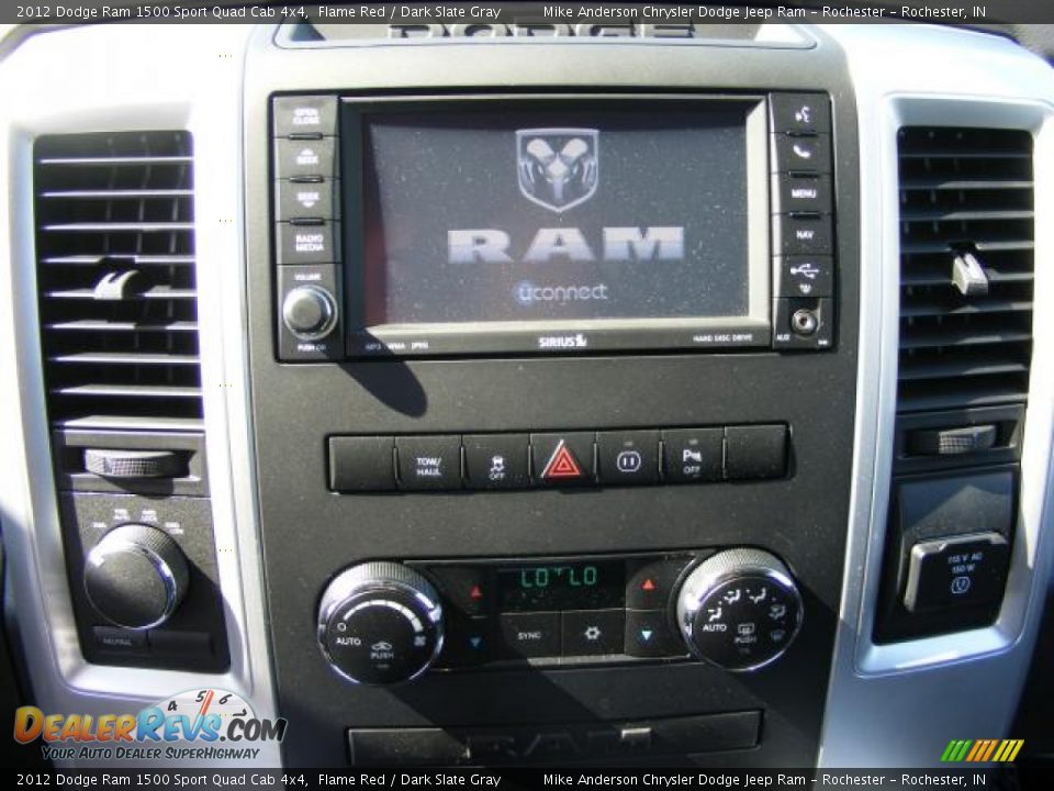 2012 Dodge Ram 1500 Sport Quad Cab 4x4 Flame Red / Dark Slate Gray Photo #5