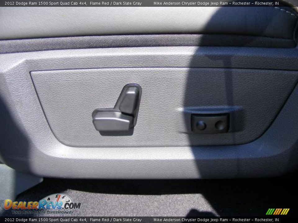2012 Dodge Ram 1500 Sport Quad Cab 4x4 Flame Red / Dark Slate Gray Photo #23