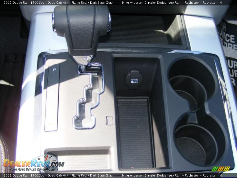 2012 Dodge Ram 1500 Sport Quad Cab 4x4 Flame Red / Dark Slate Gray Photo #26
