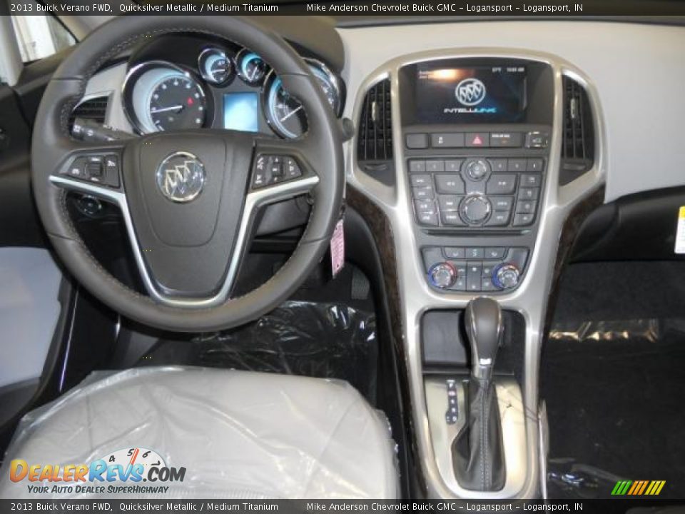 2013 Buick Verano FWD Quicksilver Metallic / Medium Titanium Photo #3