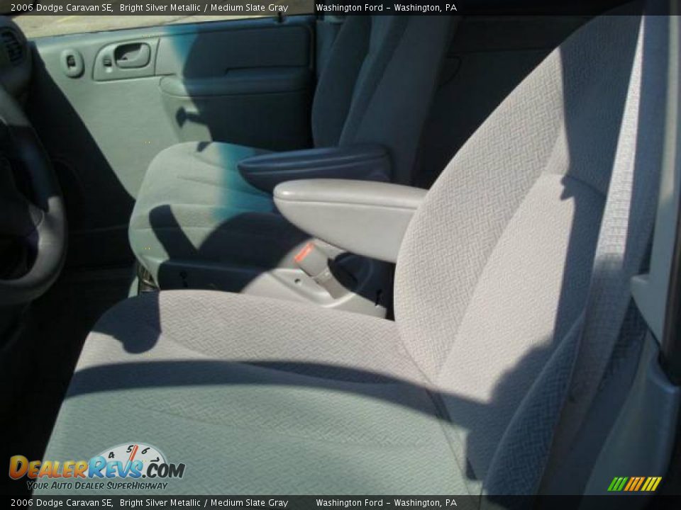 2006 Dodge Caravan SE Bright Silver Metallic / Medium Slate Gray Photo #10