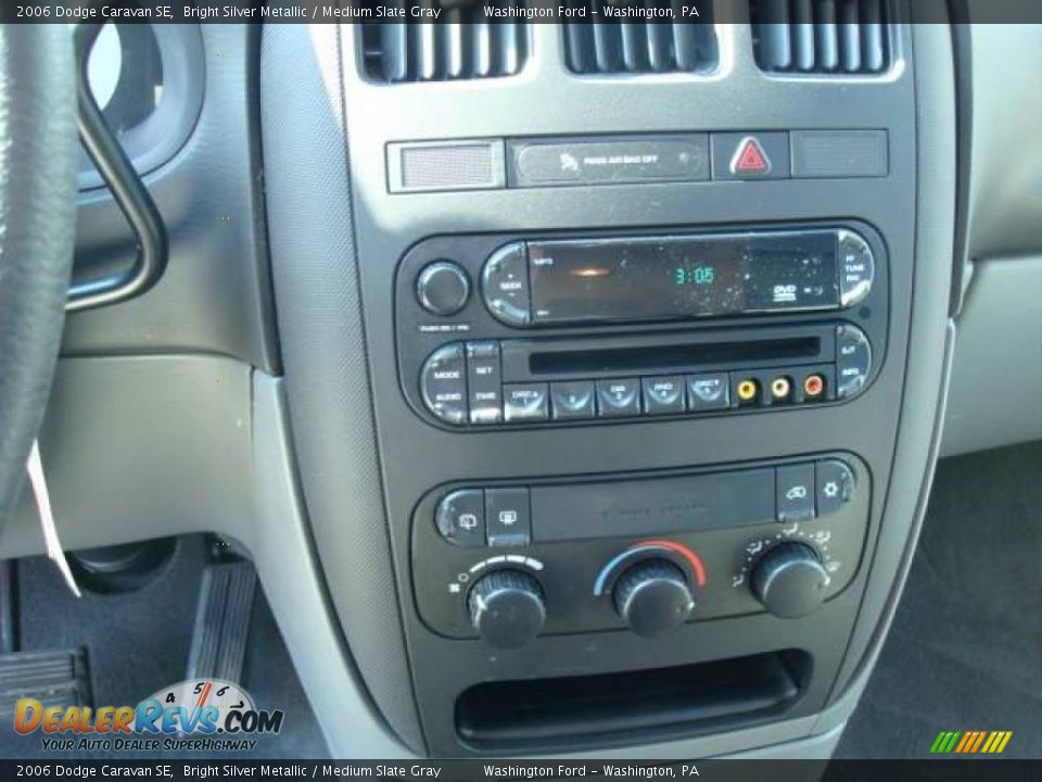 2006 Dodge Caravan SE Bright Silver Metallic / Medium Slate Gray Photo #18