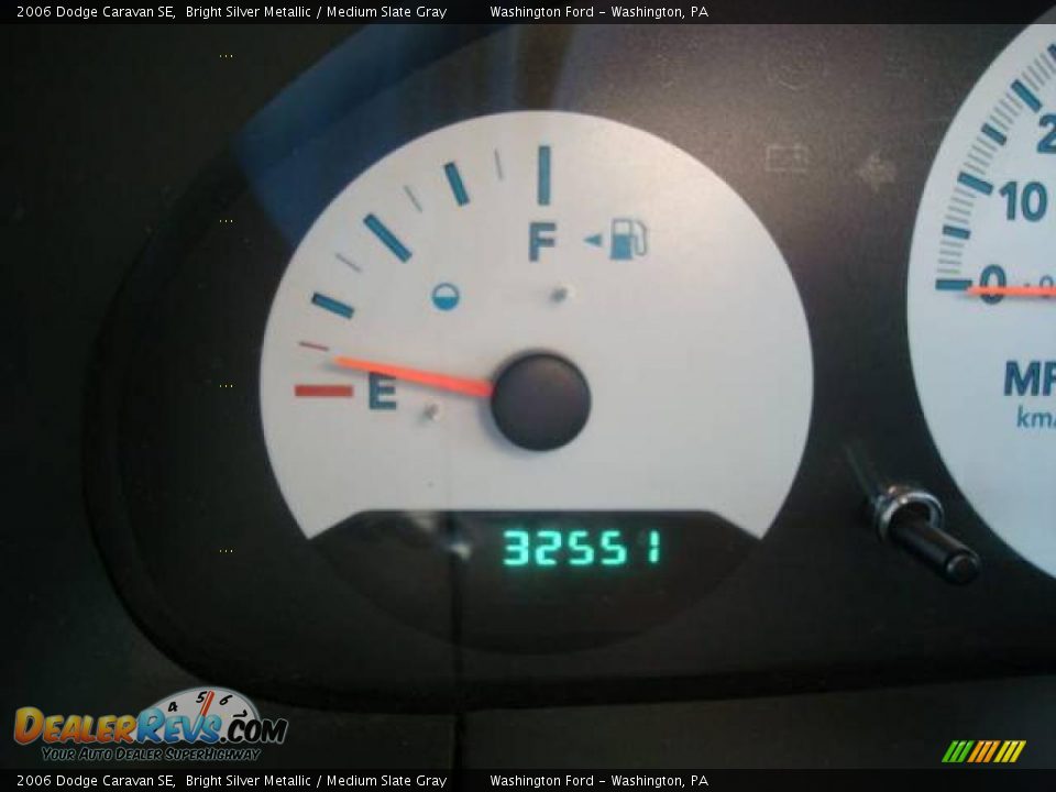2006 Dodge Caravan SE Bright Silver Metallic / Medium Slate Gray Photo #20