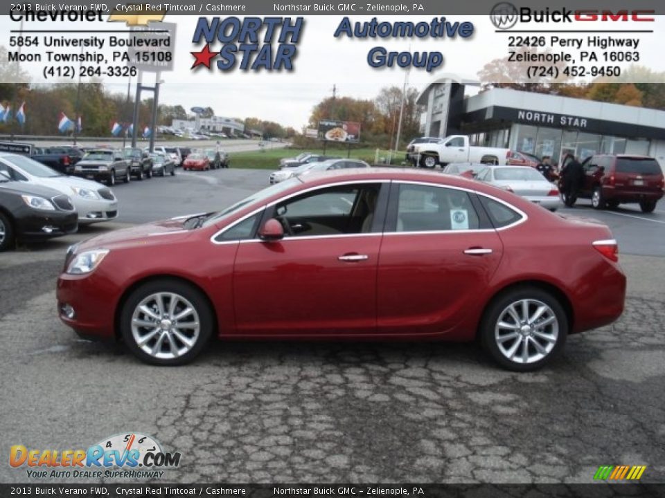 2013 Buick Verano FWD Crystal Red Tintcoat / Cashmere Photo #1