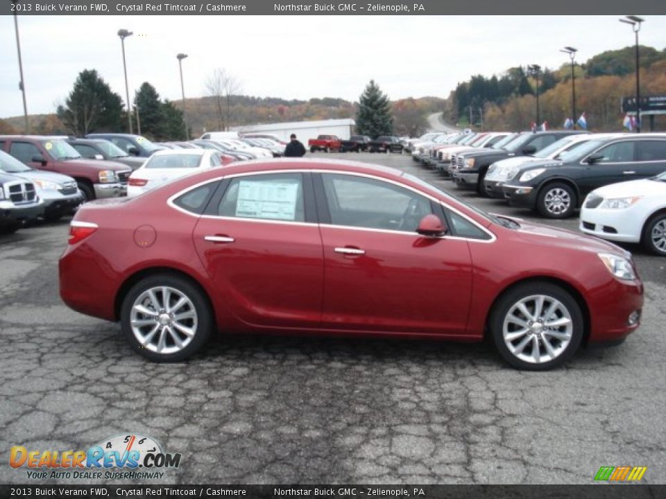 Crystal Red Tintcoat 2013 Buick Verano FWD Photo #5