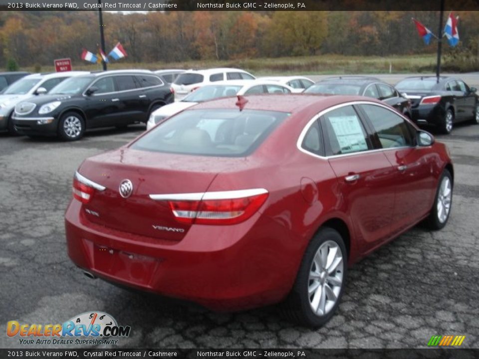 2013 Buick Verano FWD Crystal Red Tintcoat / Cashmere Photo #6