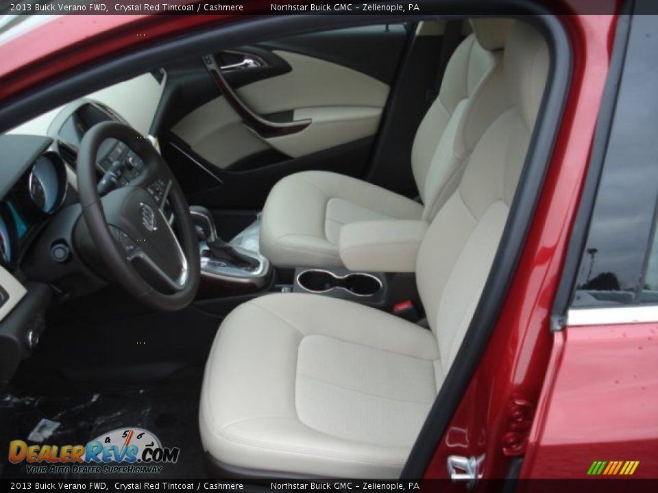 2013 Buick Verano FWD Crystal Red Tintcoat / Cashmere Photo #11