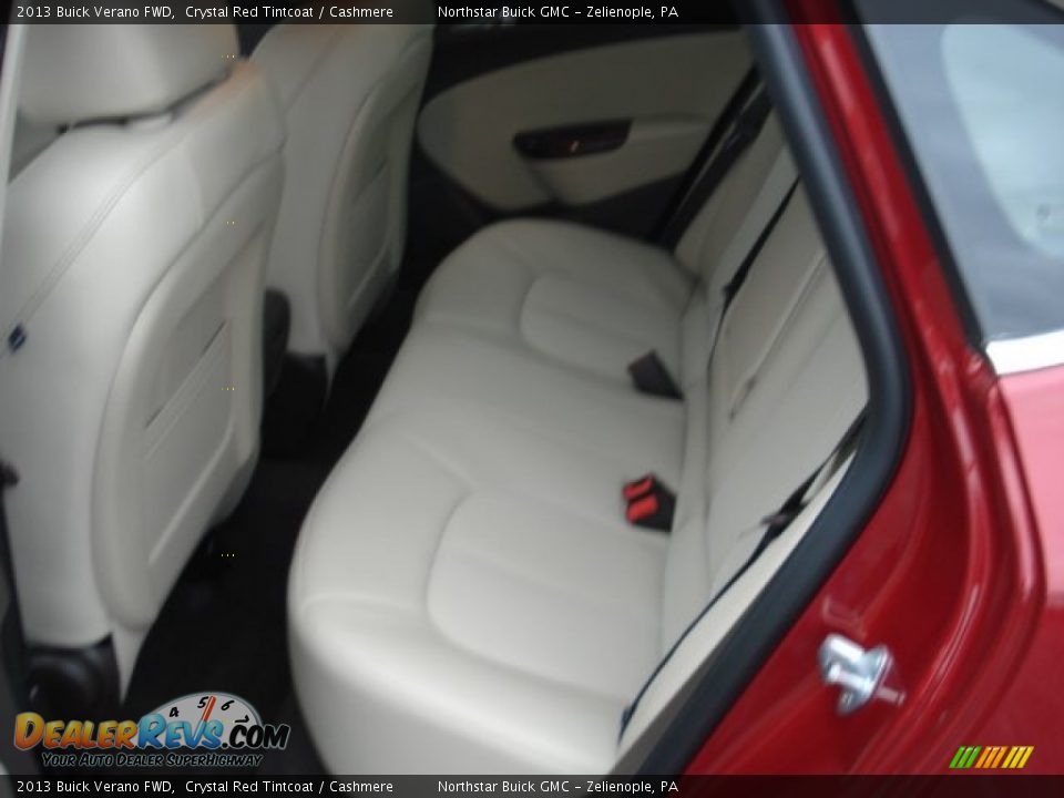 2013 Buick Verano FWD Crystal Red Tintcoat / Cashmere Photo #13