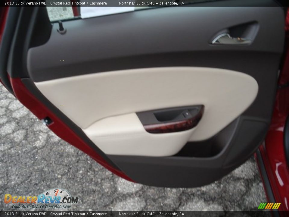 2013 Buick Verano FWD Crystal Red Tintcoat / Cashmere Photo #14