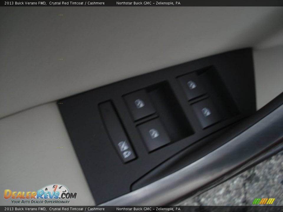 2013 Buick Verano FWD Crystal Red Tintcoat / Cashmere Photo #15