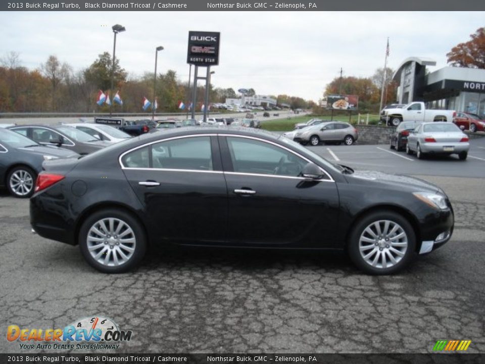 2013 Buick Regal Turbo Black Diamond Tricoat / Cashmere Photo #5