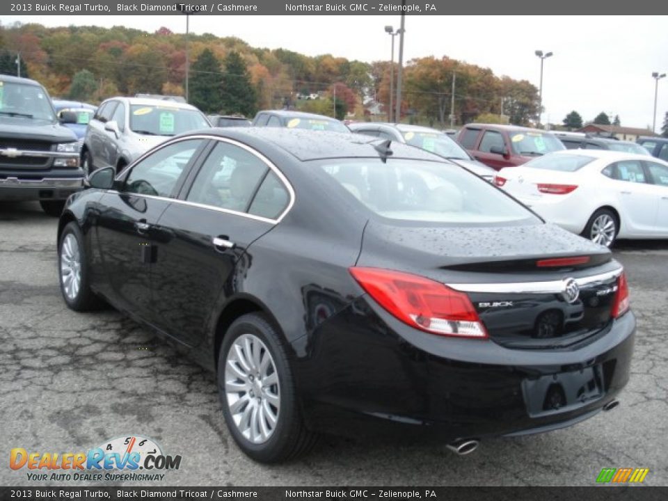2013 Buick Regal Turbo Black Diamond Tricoat / Cashmere Photo #8