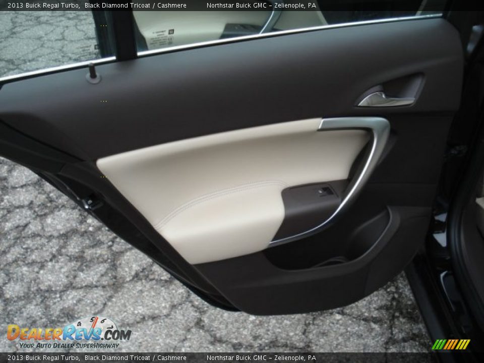 2013 Buick Regal Turbo Black Diamond Tricoat / Cashmere Photo #14
