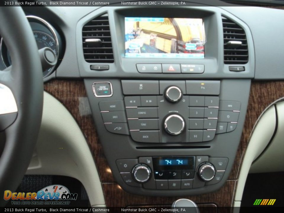 2013 Buick Regal Turbo Black Diamond Tricoat / Cashmere Photo #16
