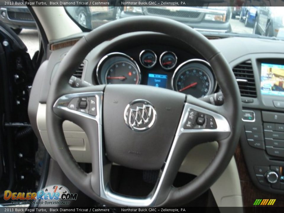 2013 Buick Regal Turbo Steering Wheel Photo #18