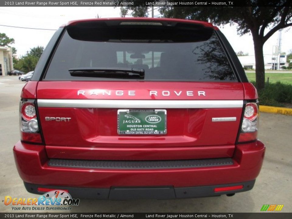 2013 Land Rover Range Rover Sport HSE Firenze Red Metallic / Almond Photo #9