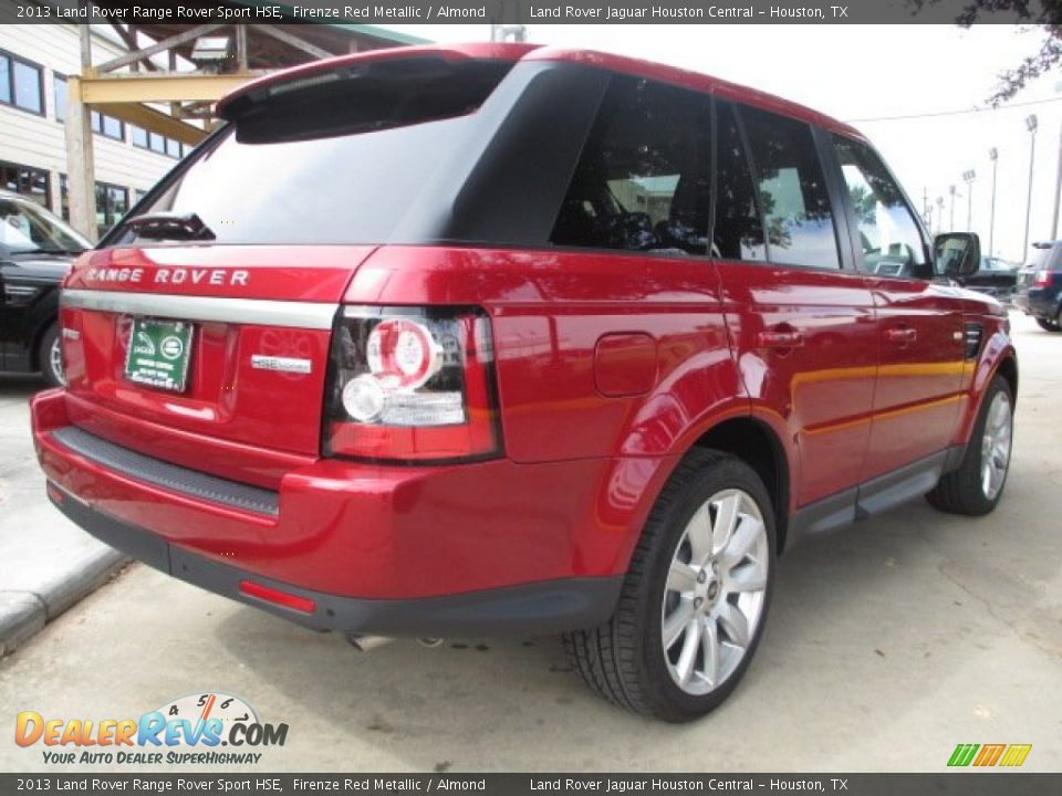2013 Land Rover Range Rover Sport HSE Firenze Red Metallic / Almond Photo #10