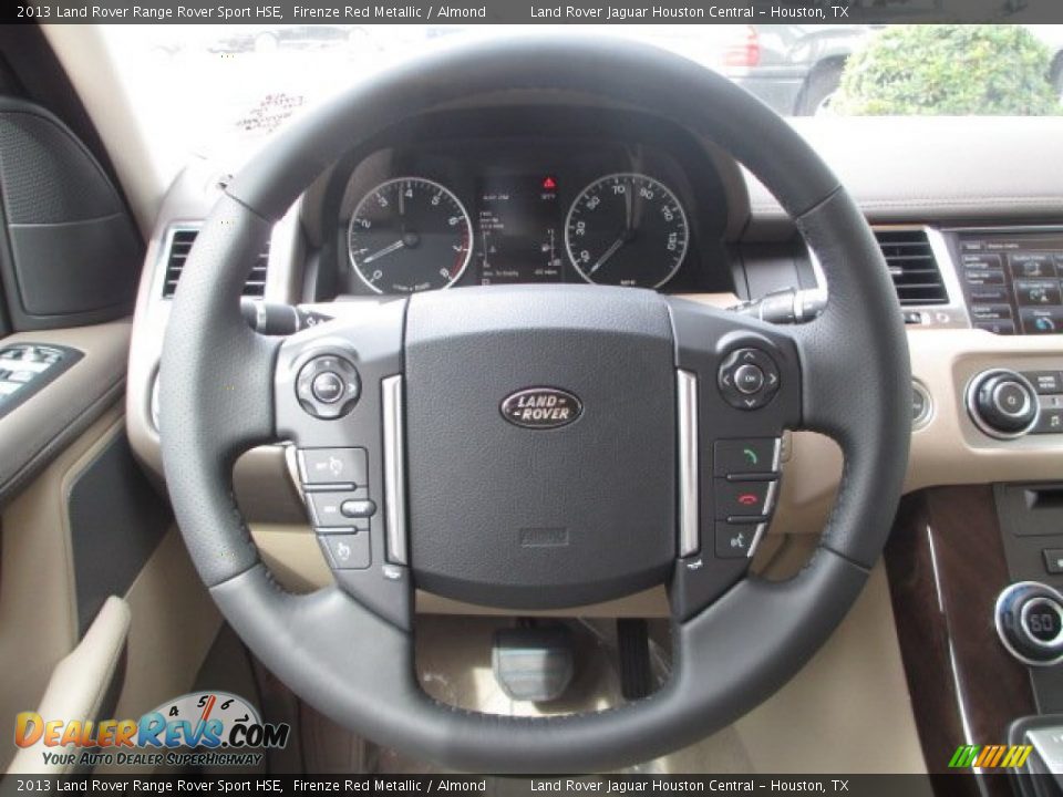 2013 Land Rover Range Rover Sport HSE Steering Wheel Photo #15