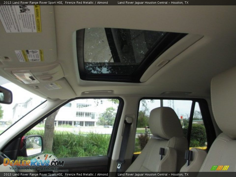 2013 Land Rover Range Rover Sport HSE Firenze Red Metallic / Almond Photo #16