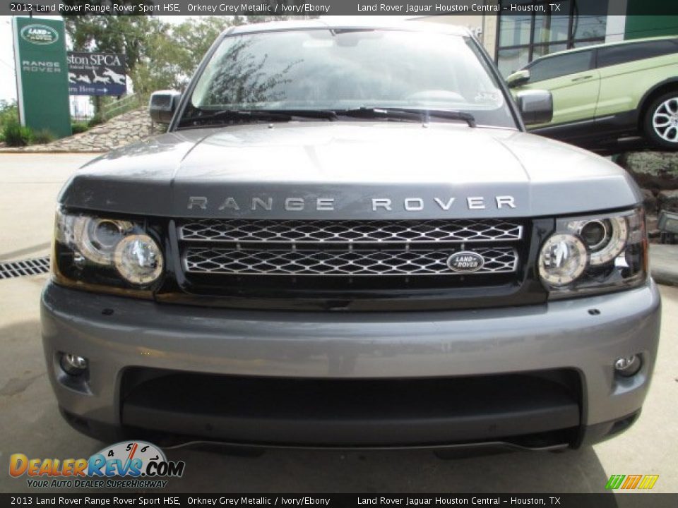 2013 Land Rover Range Rover Sport HSE Orkney Grey Metallic / Ivory/Ebony Photo #4