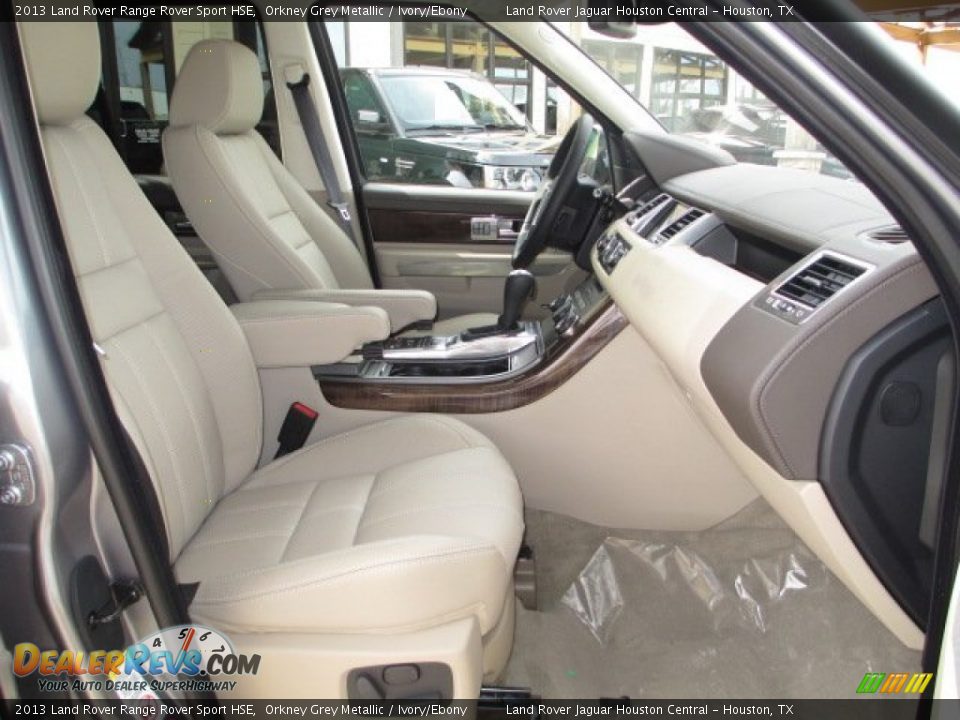 2013 Land Rover Range Rover Sport HSE Orkney Grey Metallic / Ivory/Ebony Photo #11