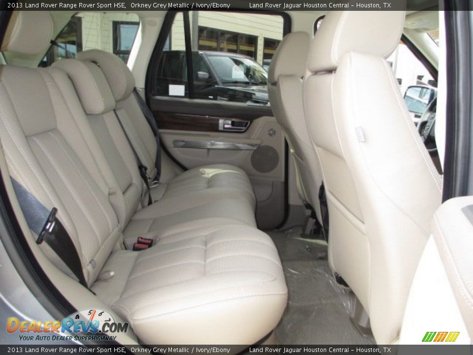 2013 Land Rover Range Rover Sport HSE Orkney Grey Metallic / Ivory/Ebony Photo #12