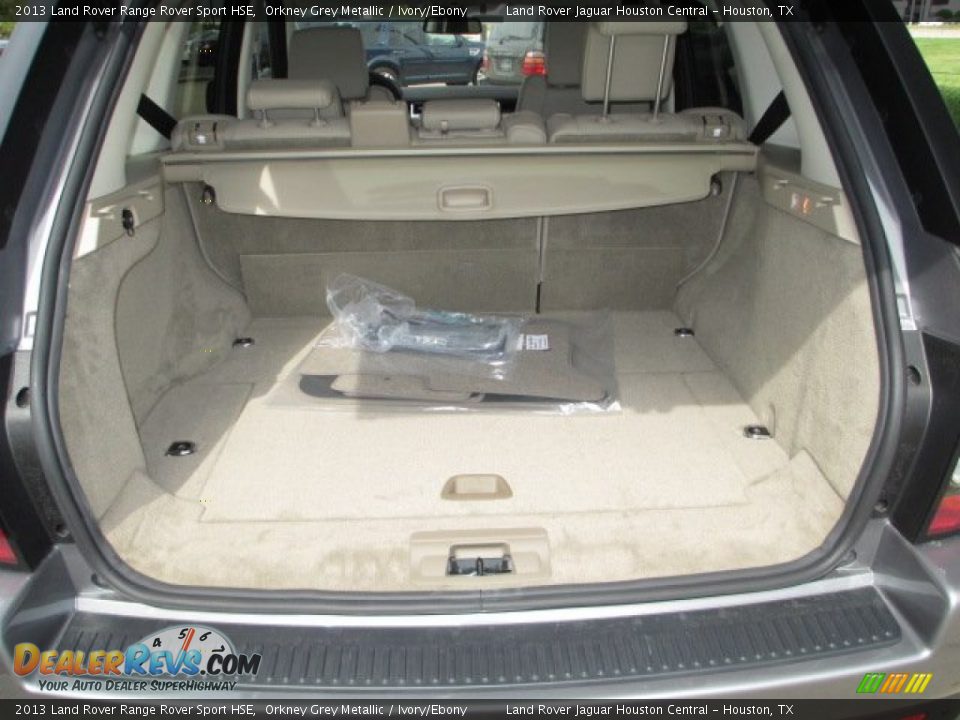 2013 Land Rover Range Rover Sport HSE Orkney Grey Metallic / Ivory/Ebony Photo #13