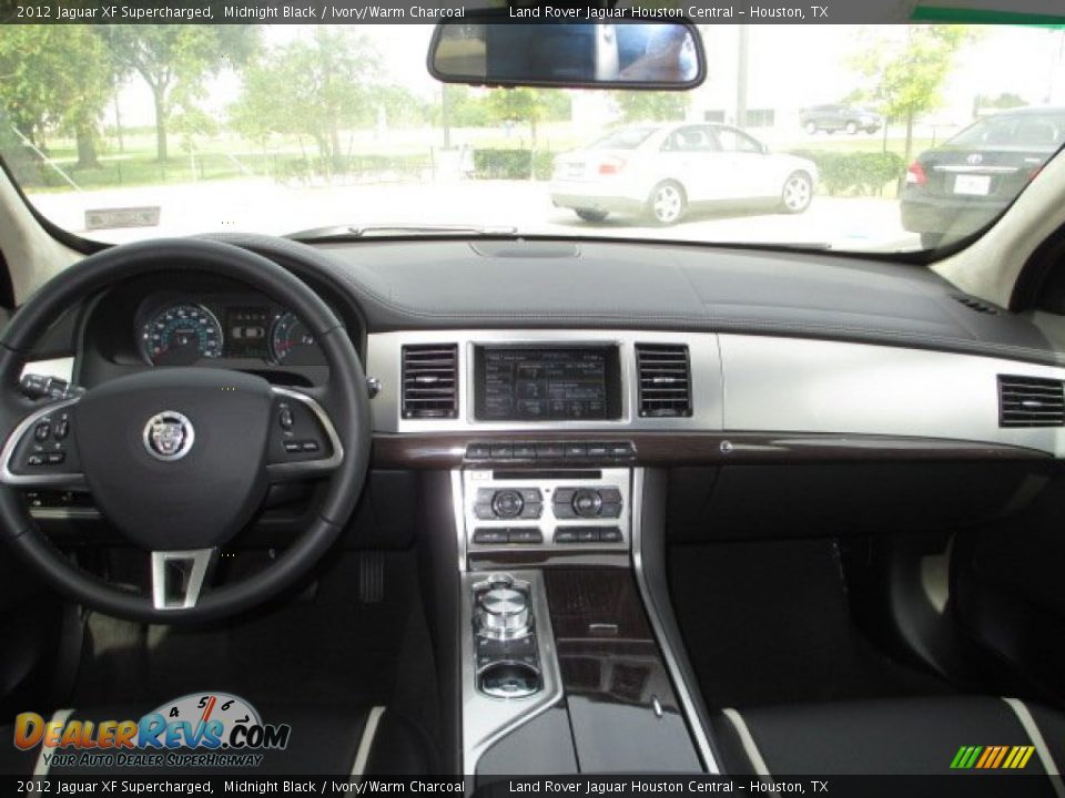 Dashboard of 2012 Jaguar XF Supercharged Photo #3