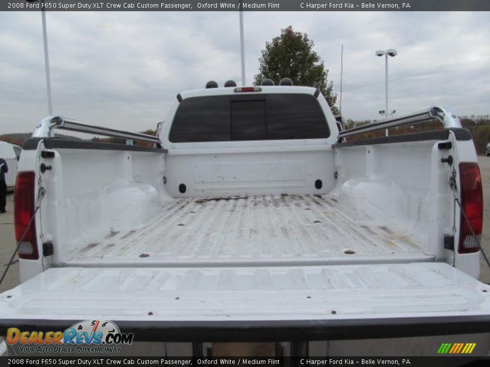 2008 Ford F650 Super Duty XLT Crew Cab Custom Passenger Trunk Photo #10