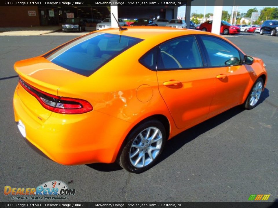 Header Orange 2013 Dodge Dart SXT Photo #5