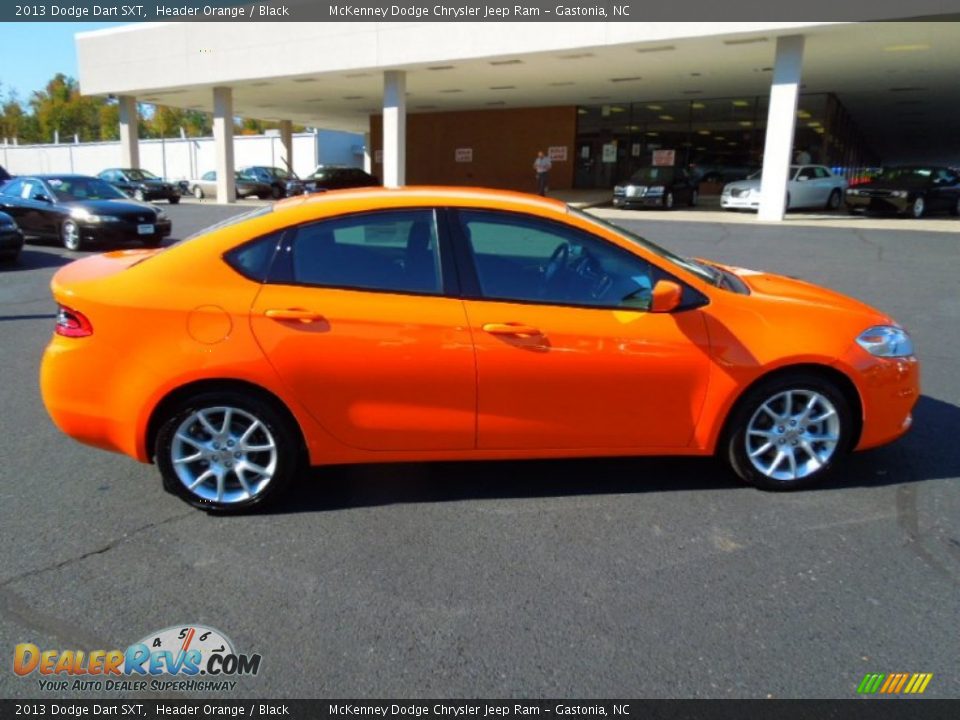 Header Orange 2013 Dodge Dart SXT Photo #6