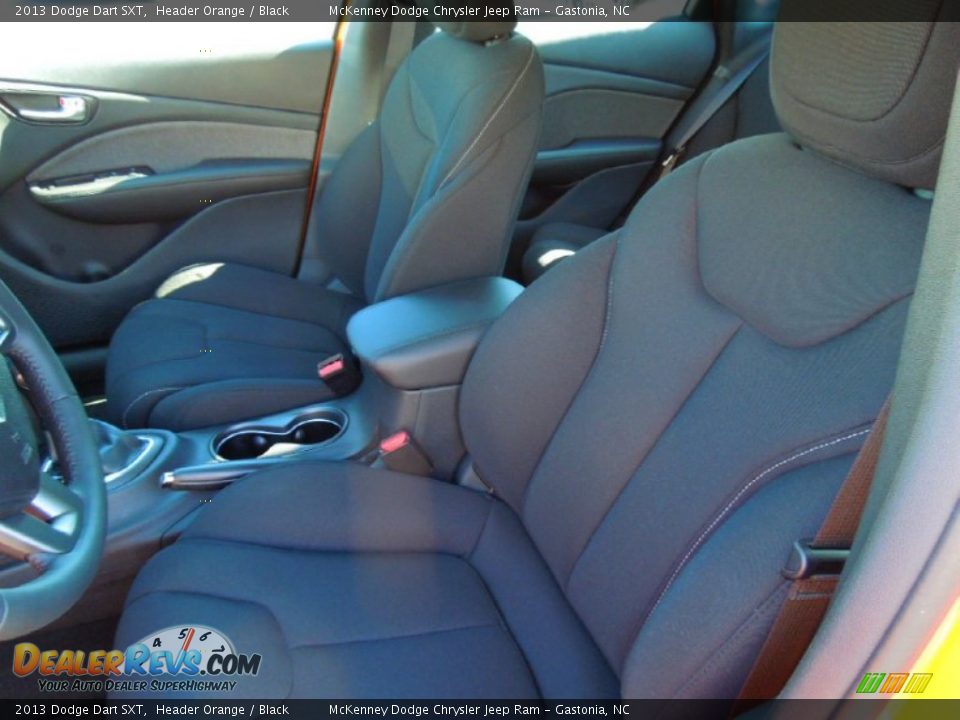 Front Seat of 2013 Dodge Dart SXT Photo #9