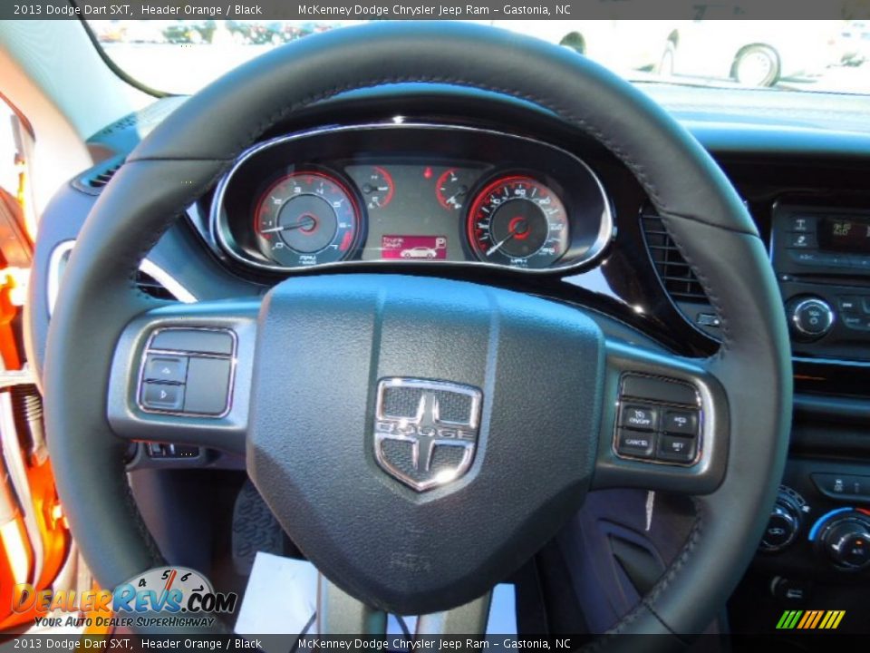 2013 Dodge Dart SXT Steering Wheel Photo #15