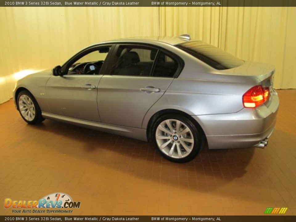 2010 BMW 3 Series 328i Sedan Blue Water Metallic / Gray Dakota Leather Photo #5