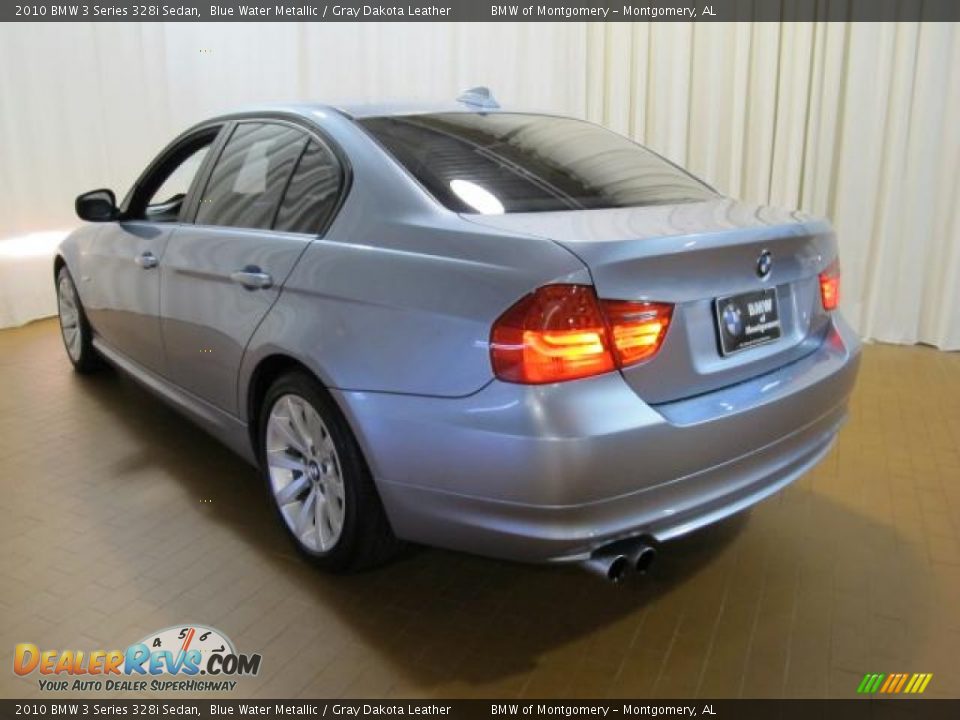2010 BMW 3 Series 328i Sedan Blue Water Metallic / Gray Dakota Leather Photo #6
