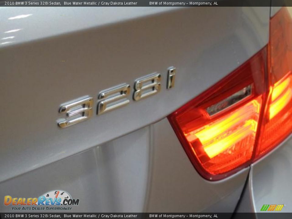 2010 BMW 3 Series 328i Sedan Blue Water Metallic / Gray Dakota Leather Photo #9