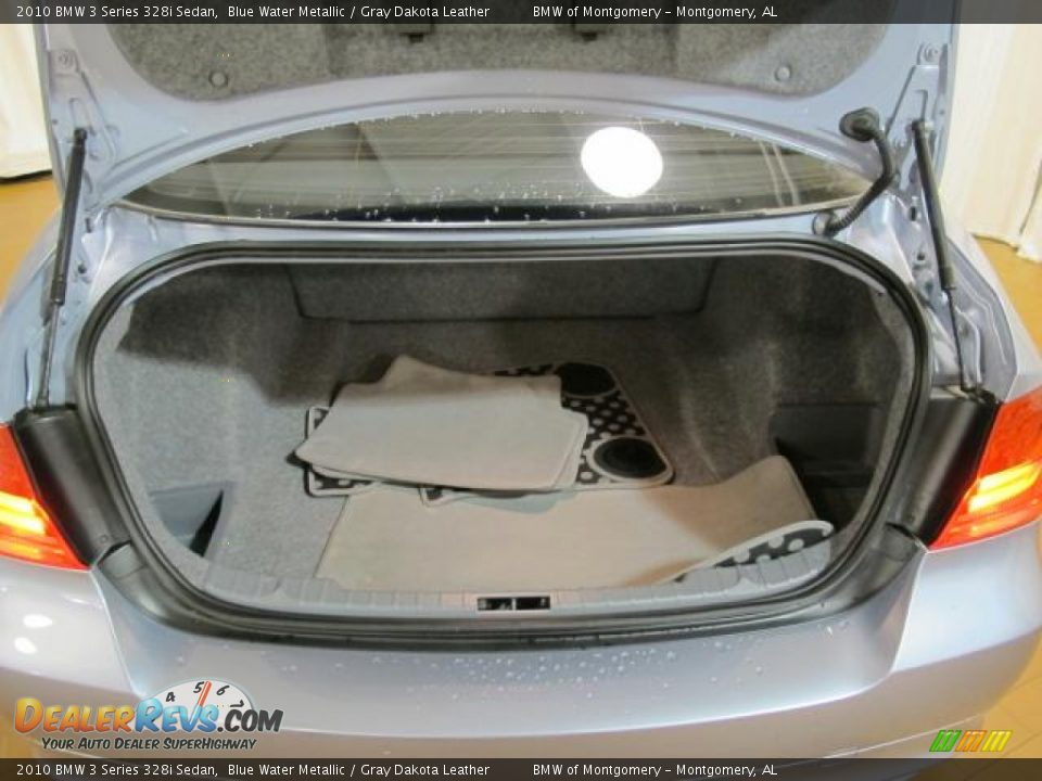 2010 BMW 3 Series 328i Sedan Blue Water Metallic / Gray Dakota Leather Photo #13