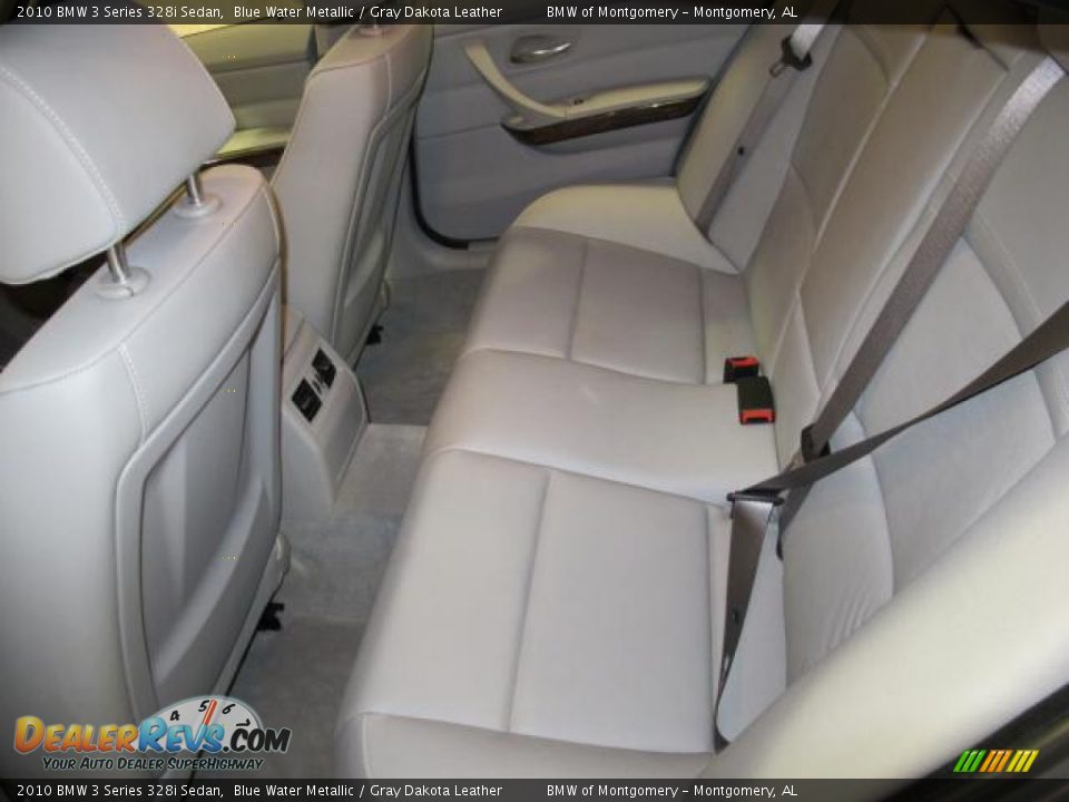 2010 BMW 3 Series 328i Sedan Blue Water Metallic / Gray Dakota Leather Photo #18