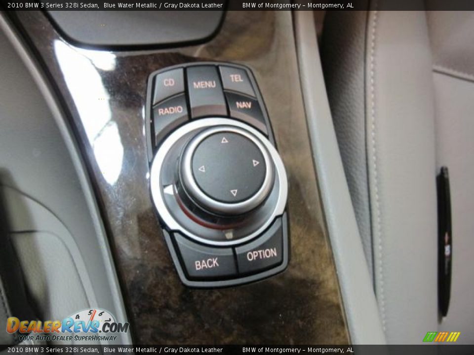 2010 BMW 3 Series 328i Sedan Blue Water Metallic / Gray Dakota Leather Photo #25
