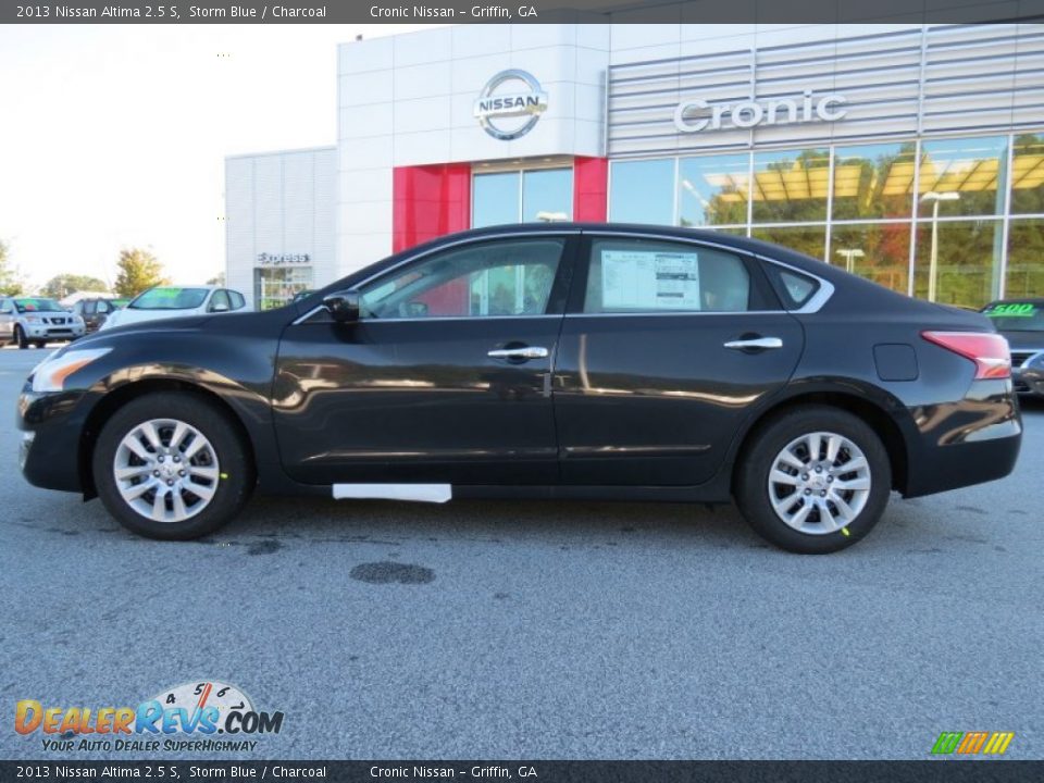 2013 Nissan Altima 2.5 S Storm Blue / Charcoal Photo #2