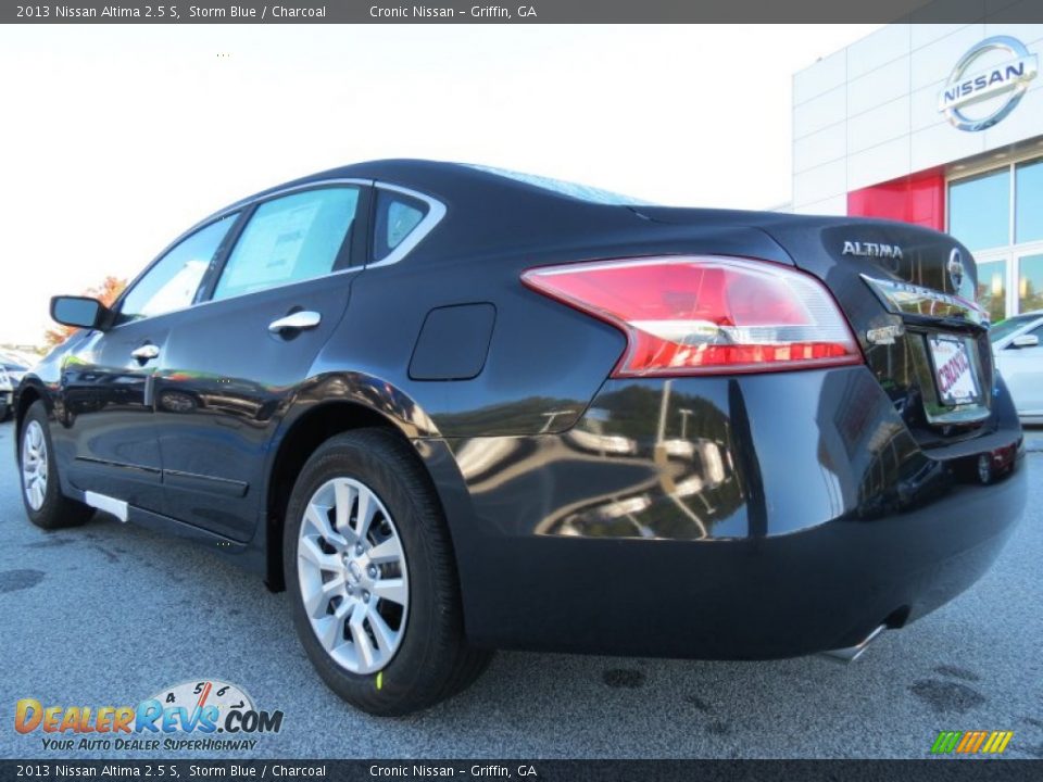 2013 Nissan Altima 2.5 S Storm Blue / Charcoal Photo #3