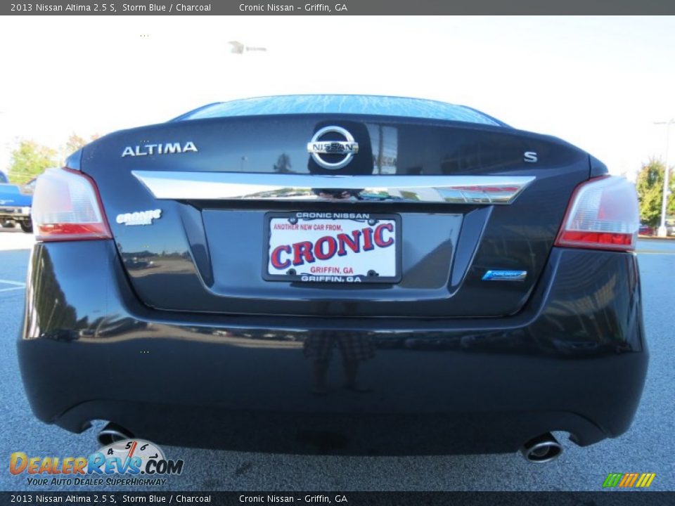 2013 Nissan Altima 2.5 S Storm Blue / Charcoal Photo #4