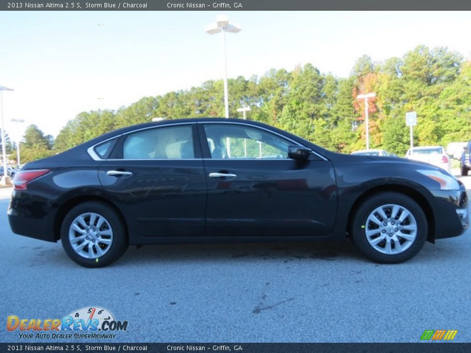2013 Nissan Altima 2.5 S Storm Blue / Charcoal Photo #6
