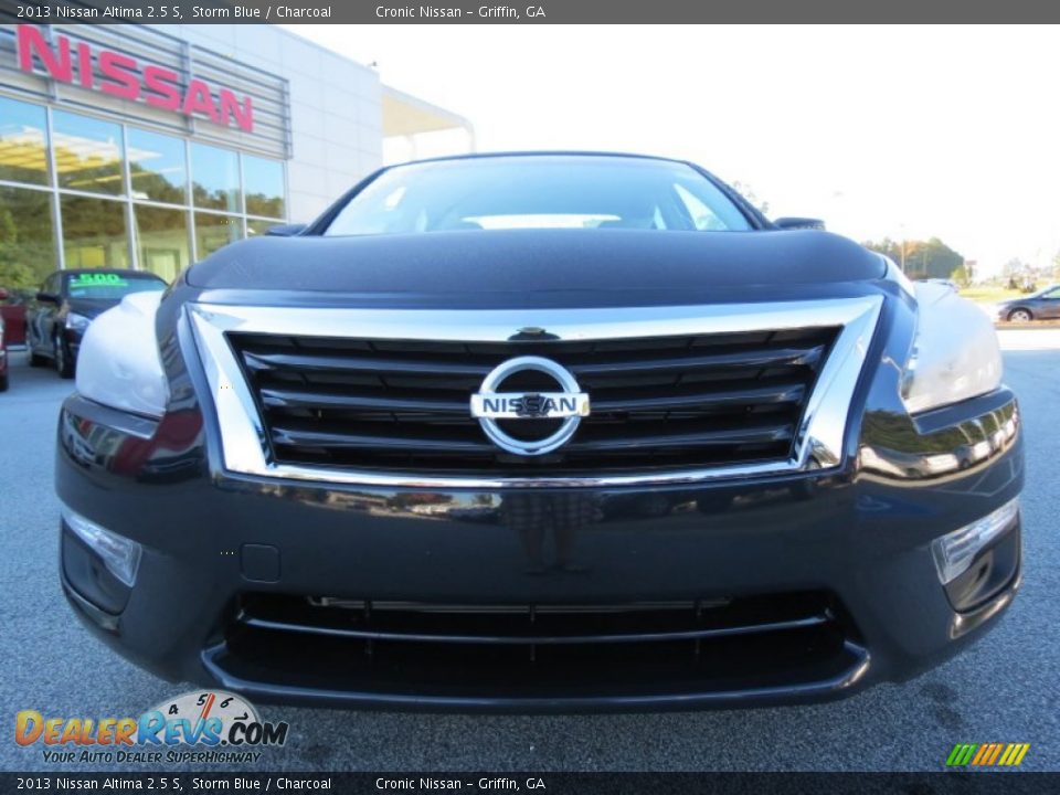 2013 Nissan Altima 2.5 S Storm Blue / Charcoal Photo #8