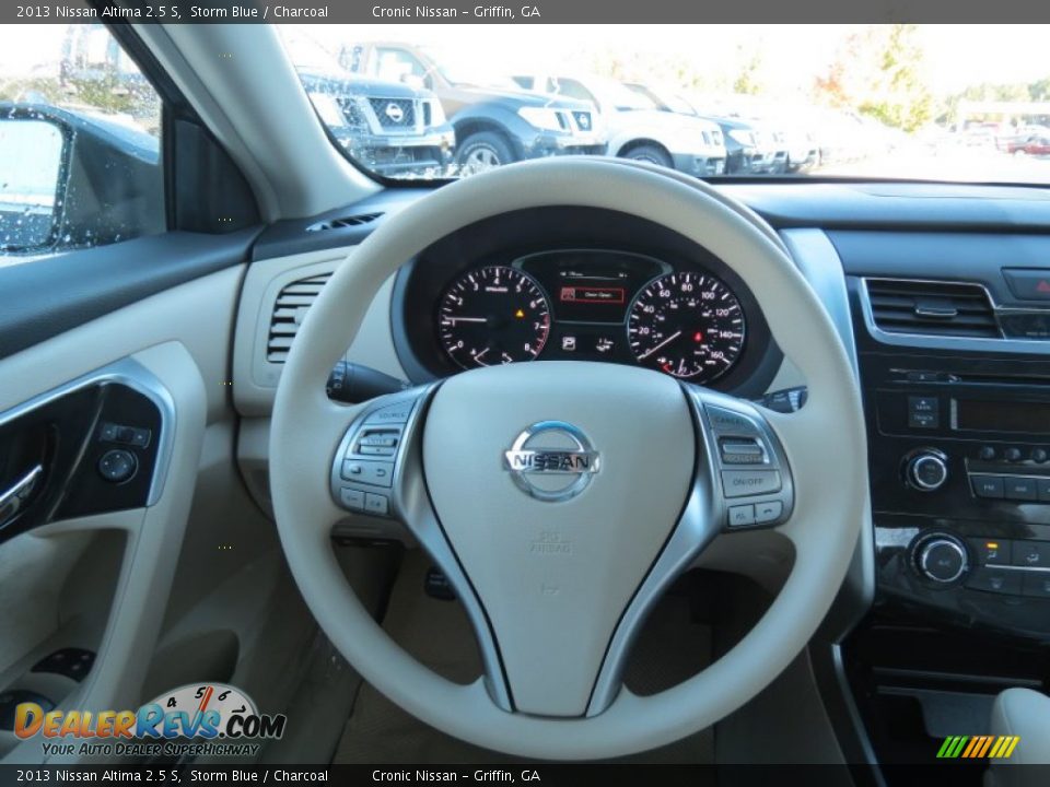 2013 Nissan Altima 2.5 S Storm Blue / Charcoal Photo #13