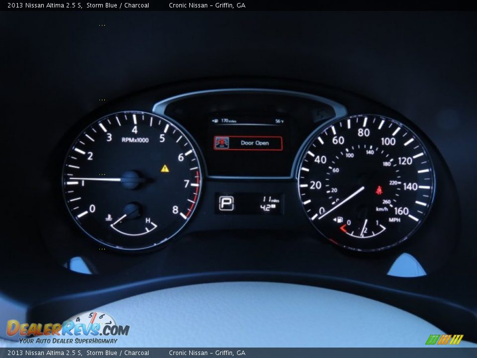 2013 Nissan Altima 2.5 S Gauges Photo #14